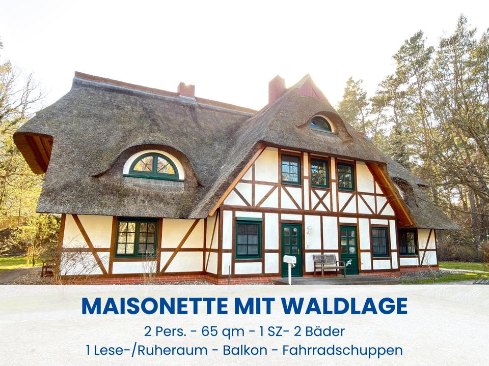 Thumbnail-Maisonetteferienwohnung mit Waldlage_Darß_Ostsee_ruhig_2 P_Born
