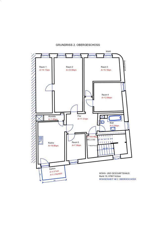 Thumbnail-4 Zimmer, Balkon, Küche, Bad, 2 Stellplätze