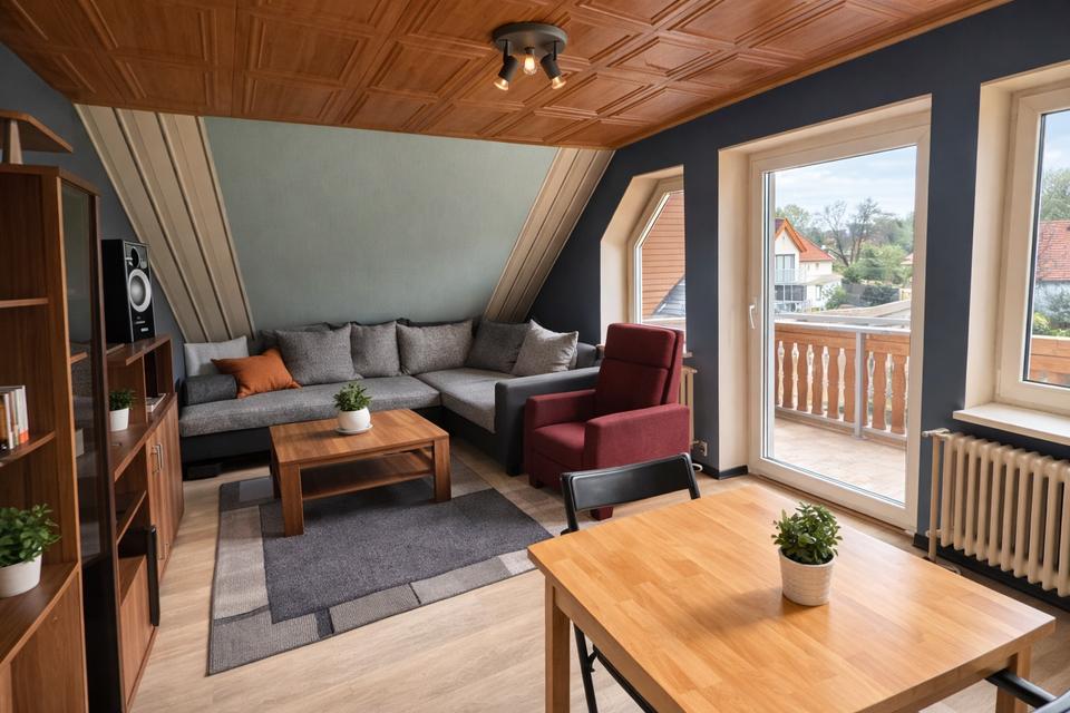 Thumbnail-Voll möblierte 2,5-Zimmer-Dachgeschosswohnung sofort verf