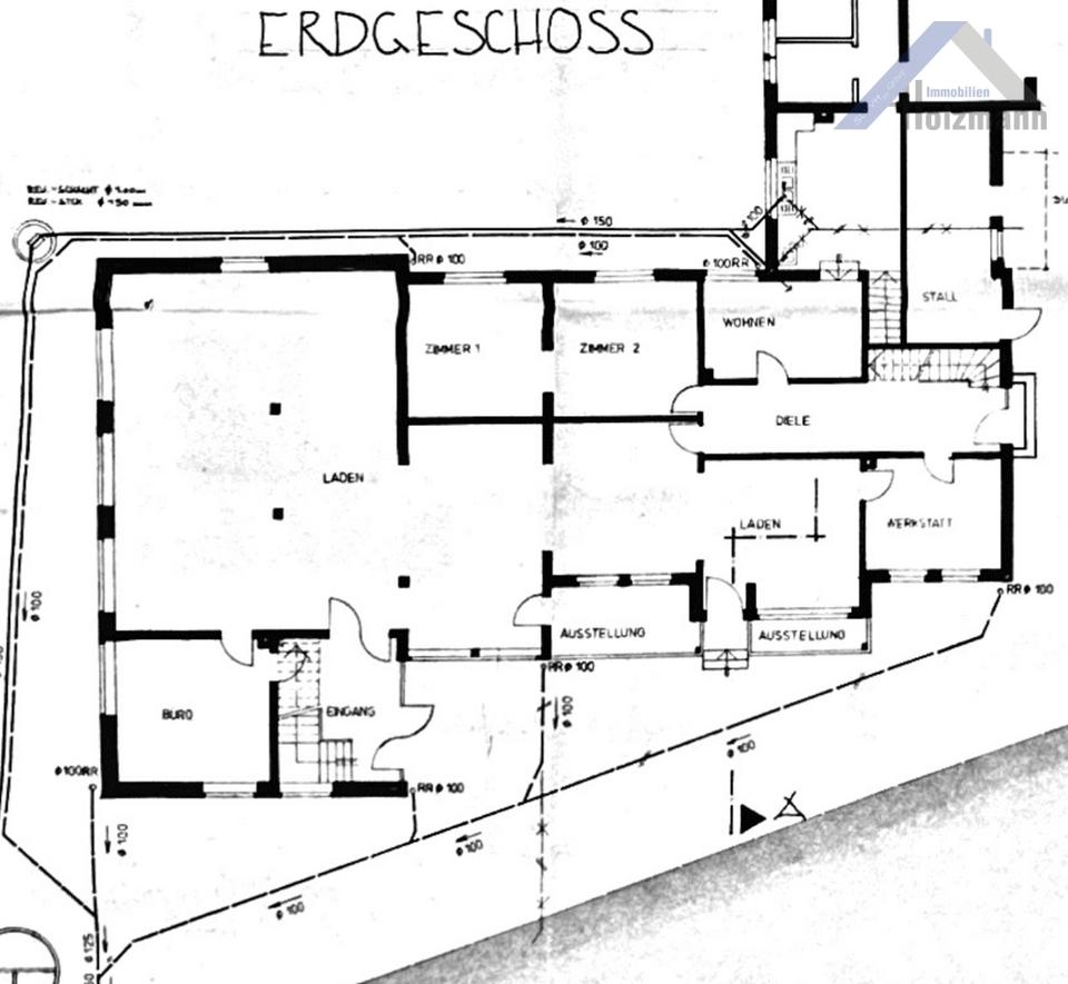 Thumbnail-Gewerbliche Fläche (Halle EG+DG) ca. 450 qm zum Mieten - Petershagen-Friedewalde