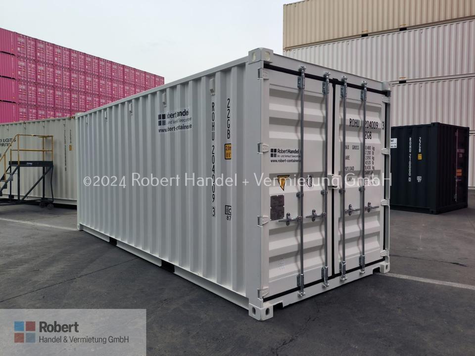 Thumbnail-NEU 20 Fuß Lagercontainer, Seecontainer, Container; Baucontainer, Materialcontainer
