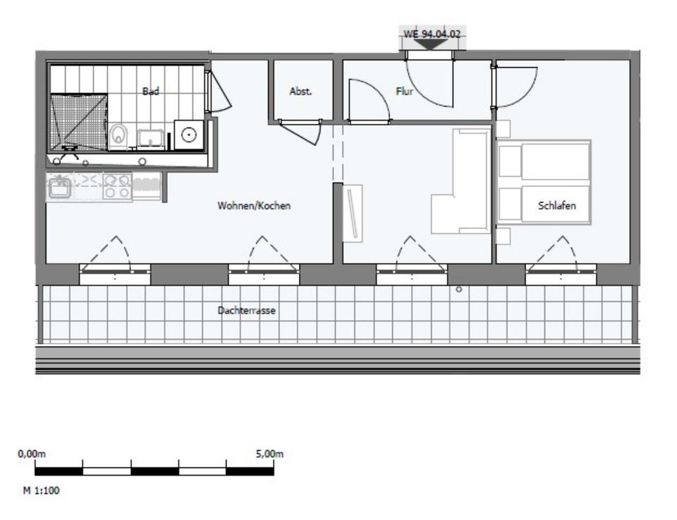 Thumbnail-Neubau - Erstbezug - 2 Zimmer mit Süd-Terrasse und Einbauküche