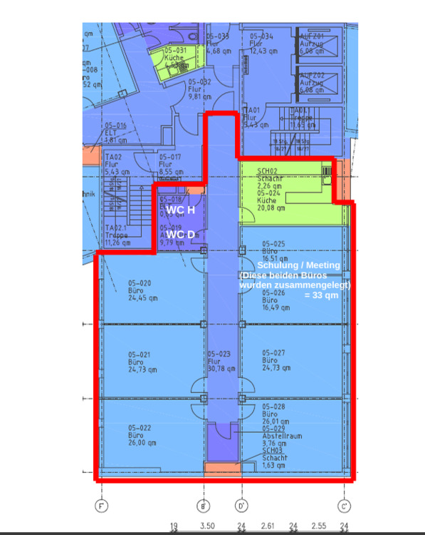 Thumbnail-Zentraler Büroplatz Hamburg-Mitte: 24–26 m², sofort verfügbar, Küche inklusive
