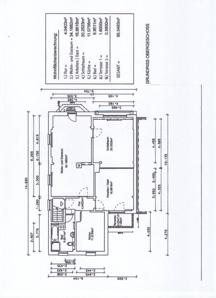 Thumbnail-3 Zi.Wohnung 96m² in Preetz