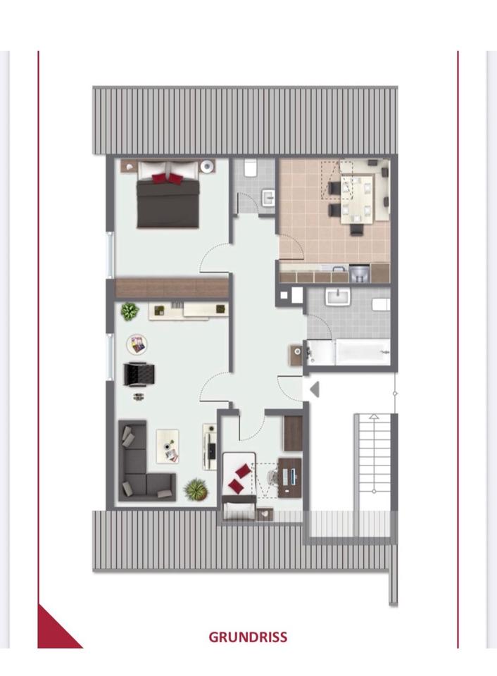 Thumbnail-3 Zimmer Wohnung in Sundern ab sofort verfügbar.