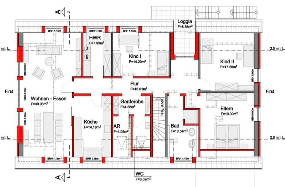 Thumbnail-Erstbezug nach Sanierung - 5-Zi-Wohnung - 150m2