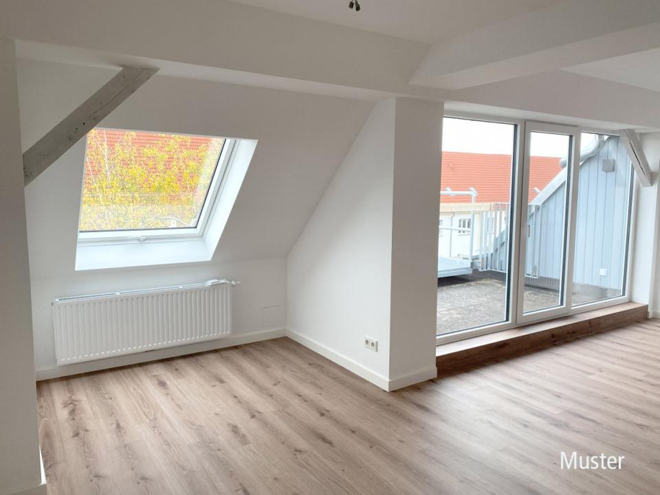 Thumbnail-Exklusive 4-Raum-Wohnung im Dachgeschoss!