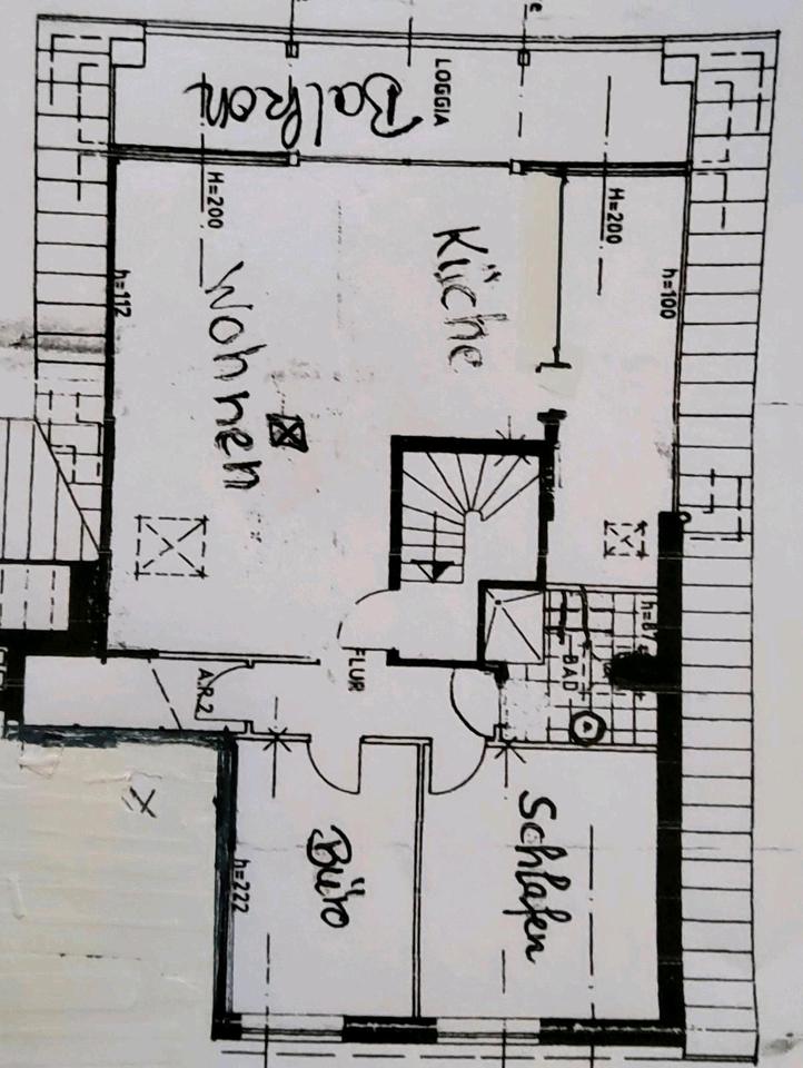 Thumbnail-Dachgeschoss- Wohnung im 3-Familienhaus