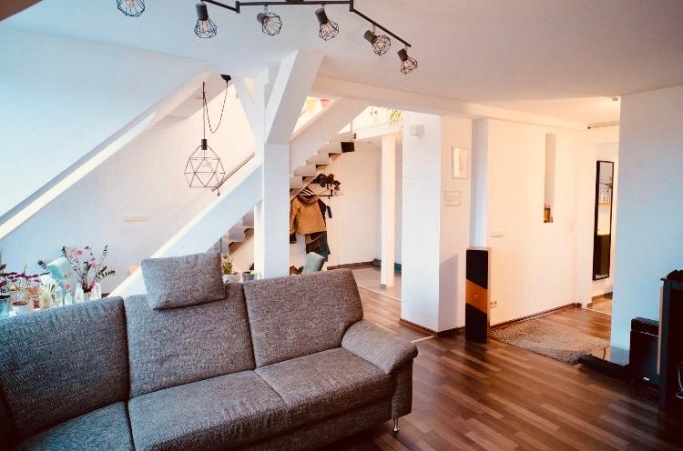 Thumbnail-Lichtdurchflutete Maisonettewohnung mit französischem Balkon