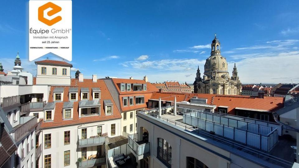 Thumbnail-Blick über die Dächer - großzügige 2-Raum Wohnung im Herzen Dresdens!