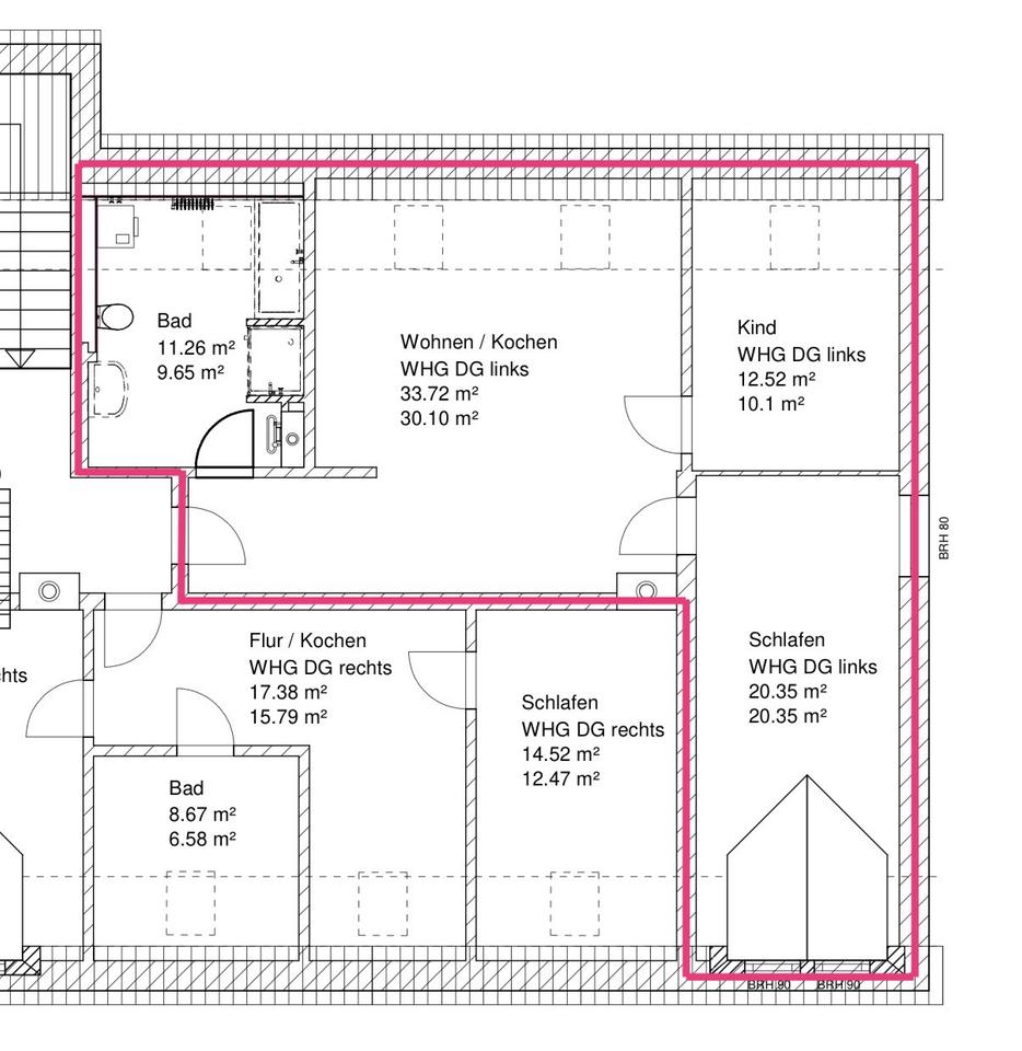 Thumbnail-3-Raum Dachgeschoss Wohnung im Zentrum von Riesa