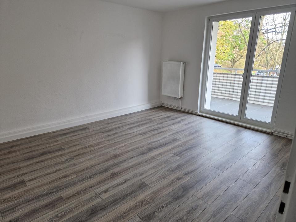 Thumbnail-Wundervolle, frisch renovierte 2-Zimmer-Wohnung mit großzügigem Balkon im Erdgeschoss zu vermieten