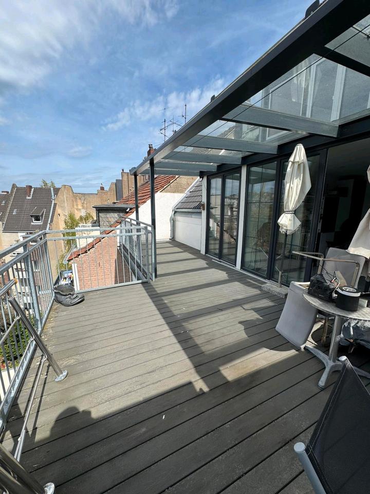 Thumbnail-Maisonette Düsseldorf, gr. Terrasse, sehr helles DG von privat