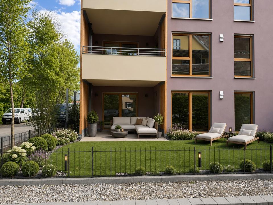 Thumbnail-4-Zimmer-Neubau-Mietwohnung, Terrasse, Garten, TG + Stellplatz