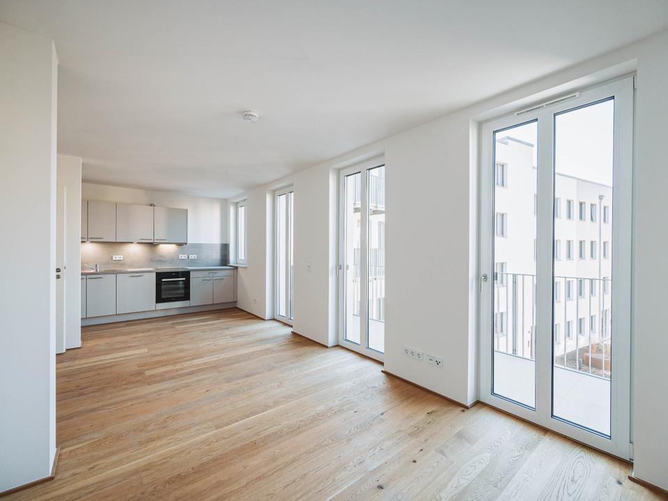 Thumbnail-Erstbezug in Neubau: 3-Zimmer-Wohnung mit moderner Einbauküche