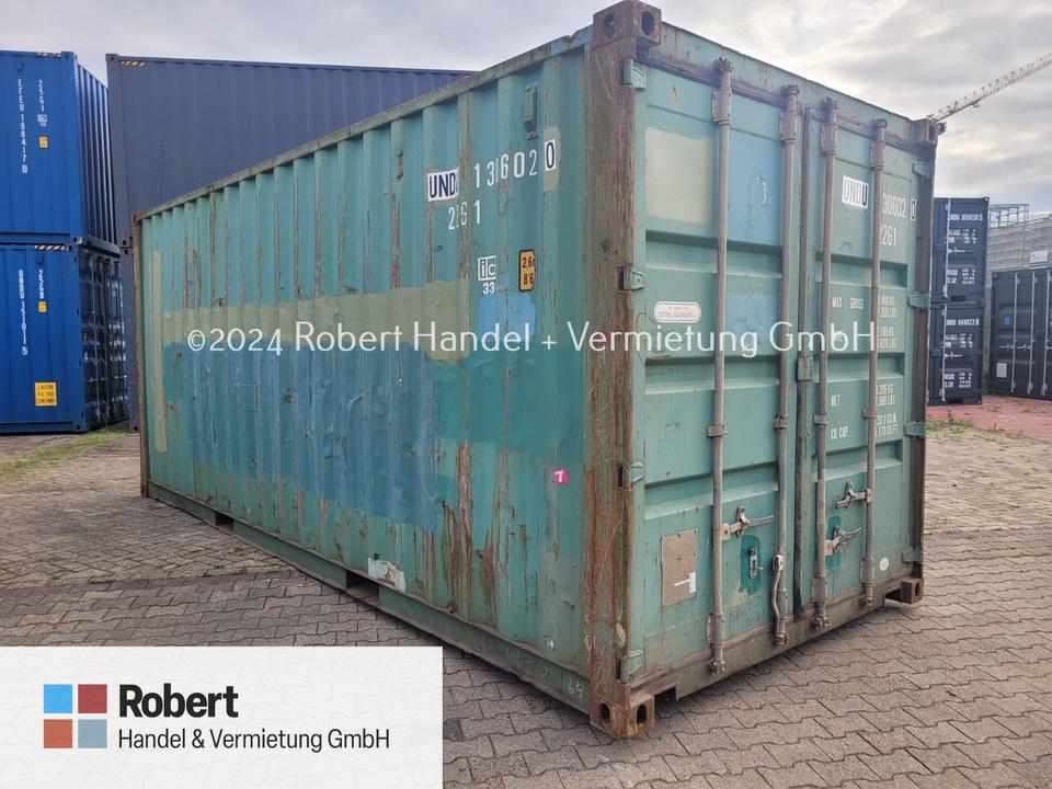 Thumbnail-20 Fuß Lagercontainer, gebraucht Seecontainer, Container, Baucontainer, Materialcontainer