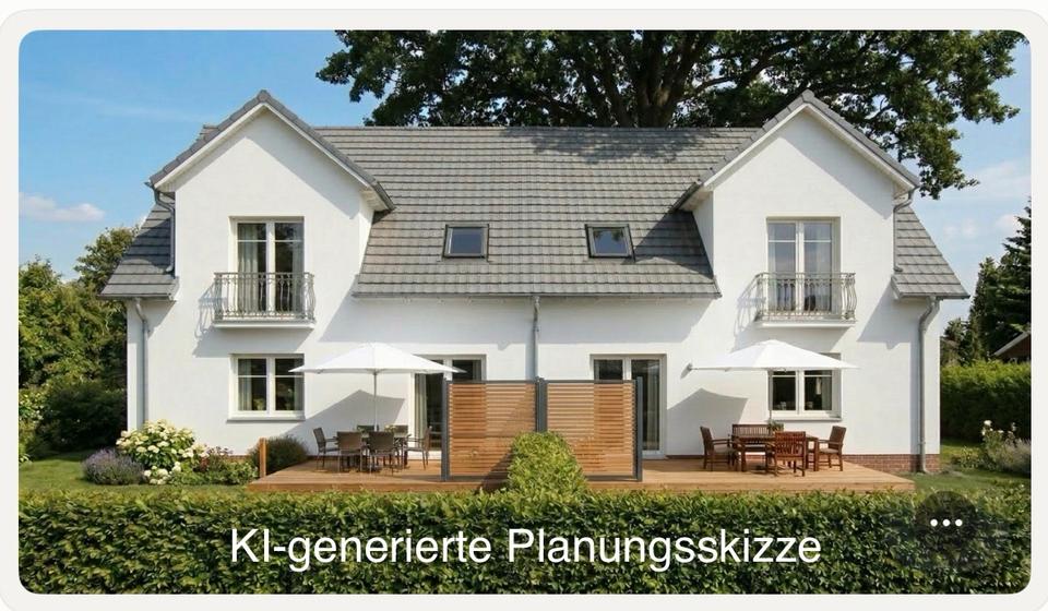 Thumbnail-Neubau Doppelhaushälfte mit Garten in Lindaunis zu vermieten.