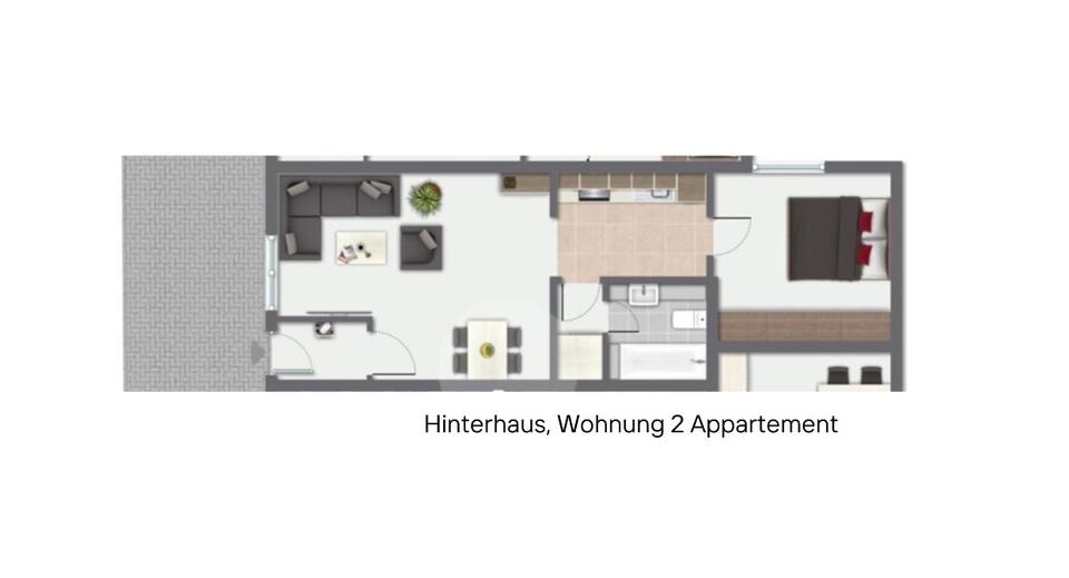 Thumbnail-2 Zimmer-Wohnung in attraktiver Lage von Hürth-Gleuel