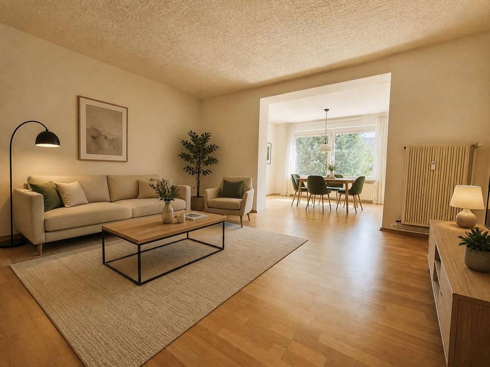 Thumbnail-VERMIETUNG - Frei ab 01.07.2026: Gepflegte 4-Zimmer-Erdgeschosswohnung mit Wintergarten und Garten in Bayreuth Nähe Hohe Warte Festspielhaus