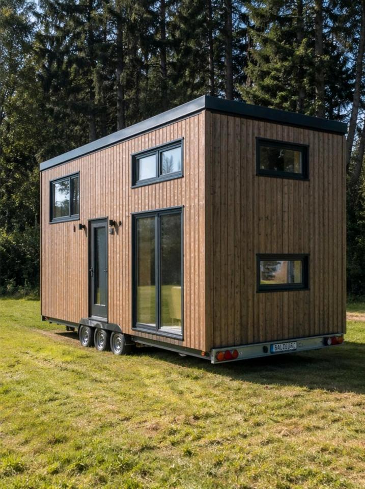 Thumbnail-Tiny House Wochenendhaus Wohnung Strom Wasser Haus Ferienhaus