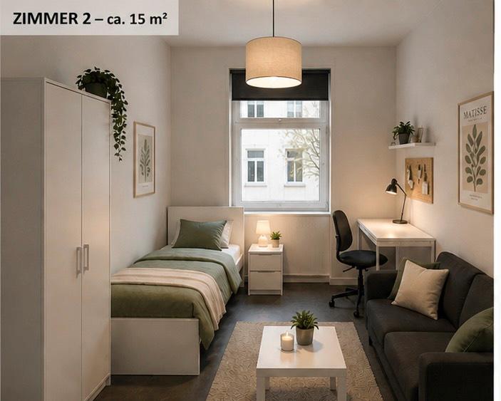 Thumbnail-Top sanierte, möbilierte 4-Zimmerwohnung - ideal für Studenten