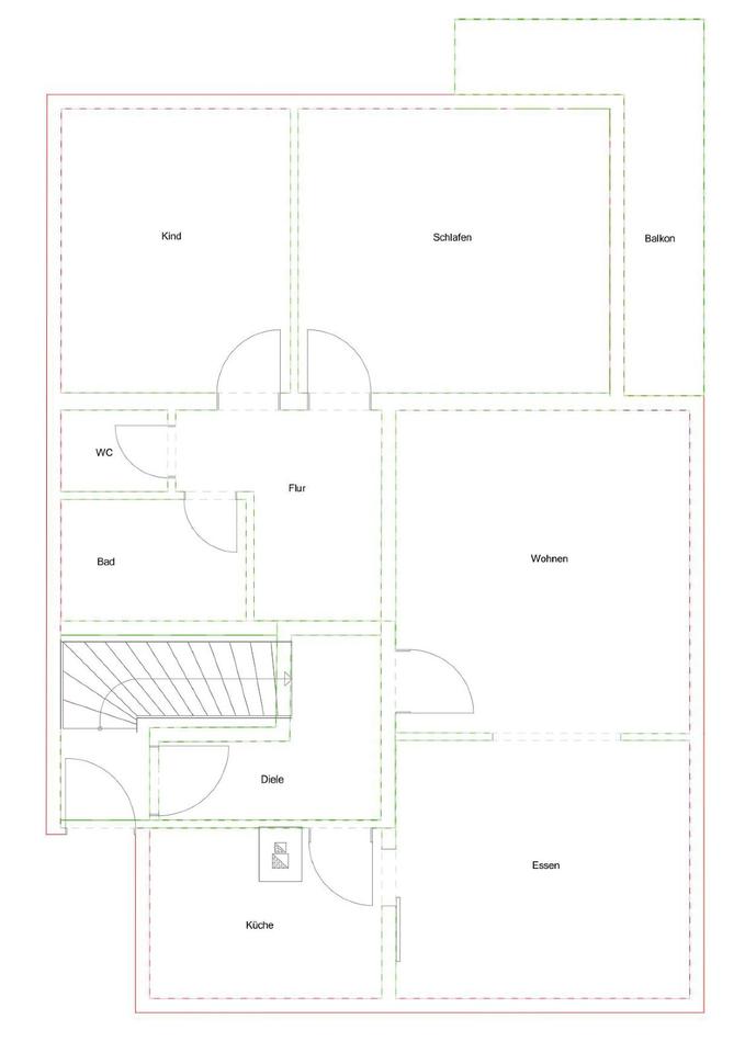 Thumbnail-4 Zimmer 93m² Erdgeschoss Wohnung Künzelsau-Belsenberg