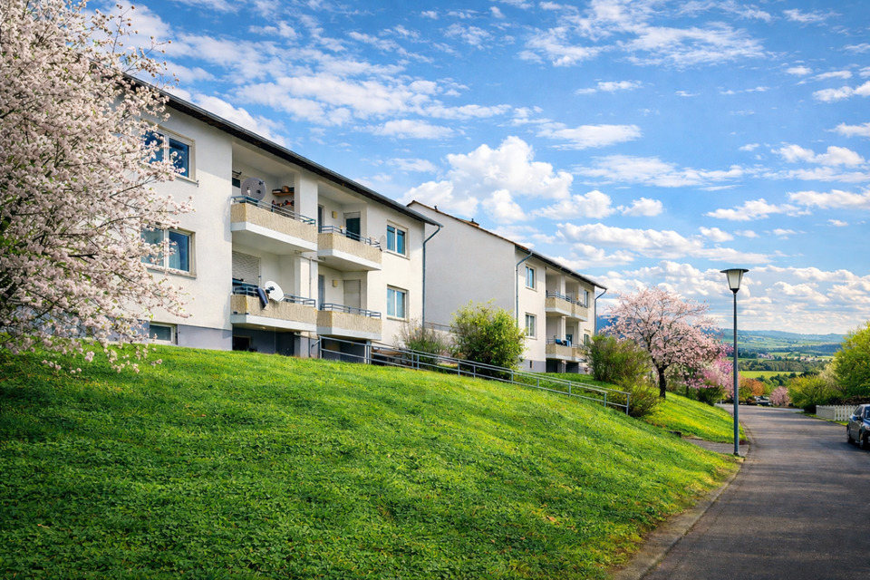 Thumbnail-Sofort bezugsfertige 3 - Zimmer - Wohnung mit Balkon & Garage in Binsfeld