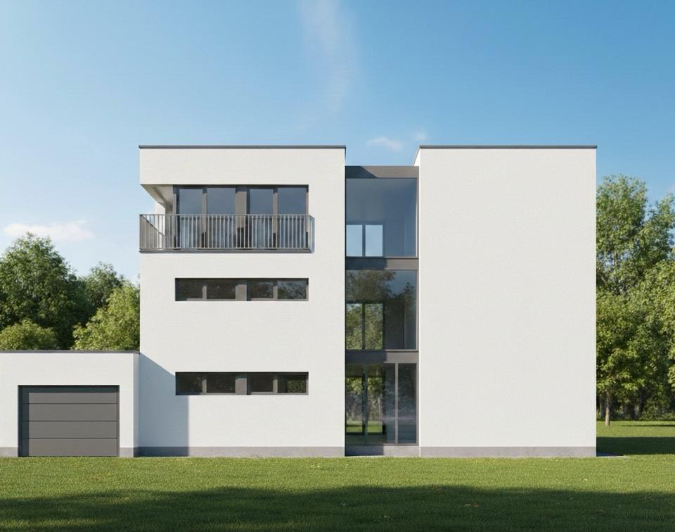 Thumbnail-Baugenehmigtes Projekt: Voll erschlossenes Grundstück + Bauplan