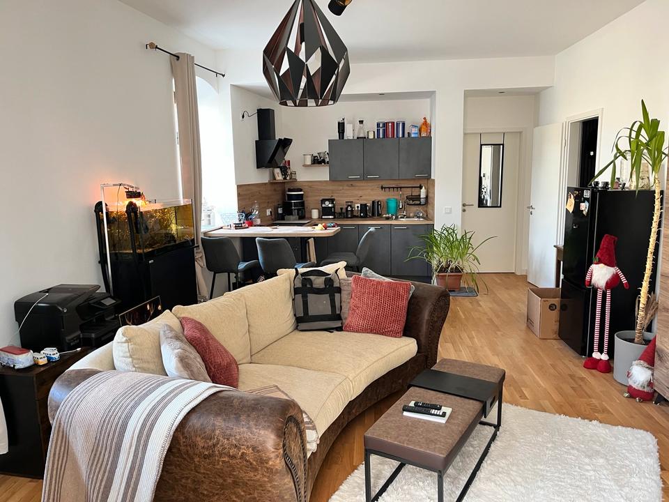 Thumbnail-Moderne 2-Zimmer Wohnung mit Terrasse nahe Zwenkauer See