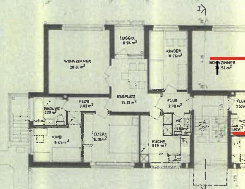 Thumbnail-4-Zimmer-Wohnung in Celle - Klein-Hehlen