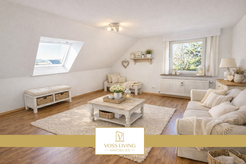 Thumbnail-Wundervolle und helle 2-Zimmer-Wohnung in ruhiger und naturnaher Lage mit optimaler Anbindung