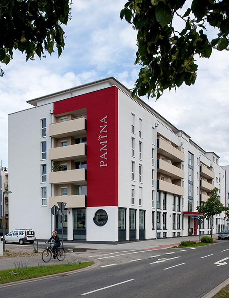 Thumbnail-Großzügige 2-Zimmer-Wohnung mit Rheinblick für Senioren in der Stadtresidenz PAMINA - betreut leben