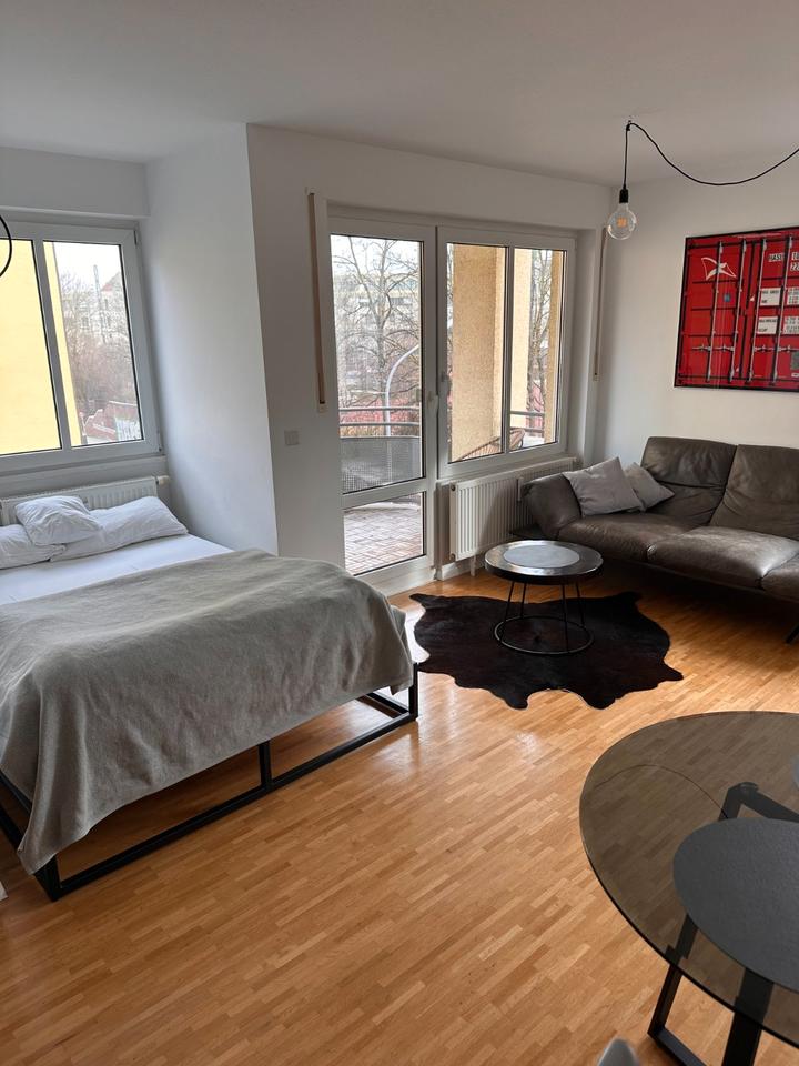 Thumbnail-Möbliertes 1-Zimmer Apartment Sendling mit Balkon All-In