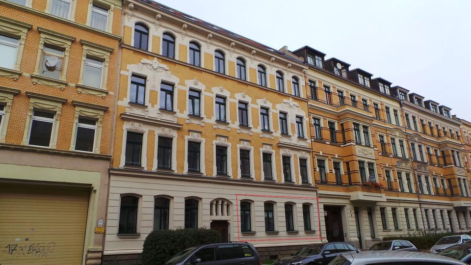 Thumbnail-Vermiete moderne EG - Drei-Raum Wohnung Ihmelsstraße Leipzig