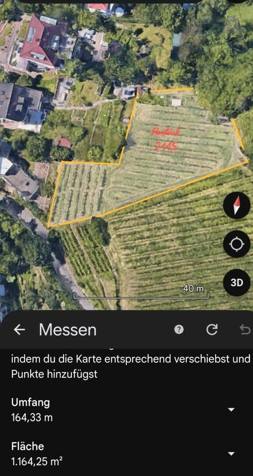 Thumbnail-Weinberg in Stuttgart-Obertürkheim zur Verpachtung