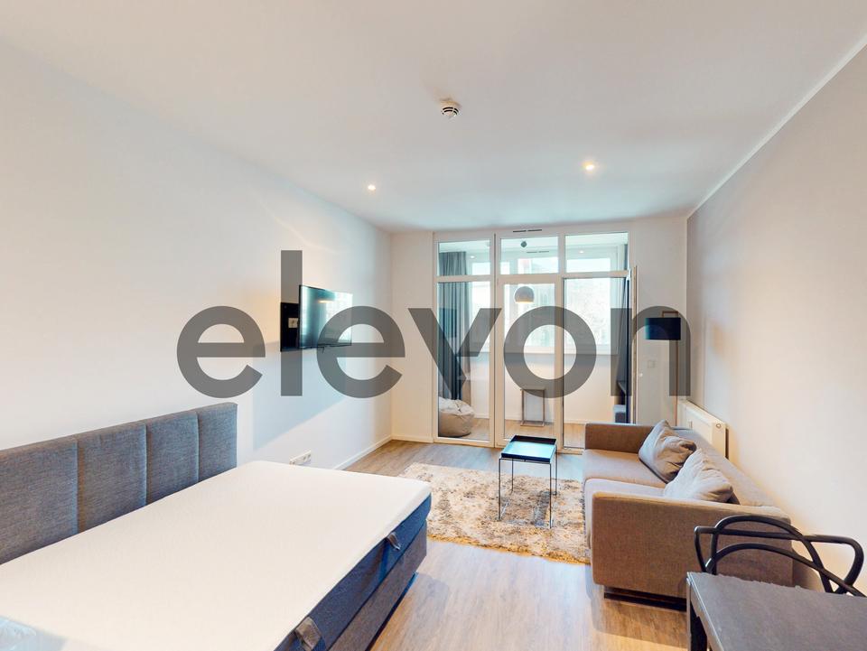 Thumbnail-Geräumiges City-Apartment mit Möblierung