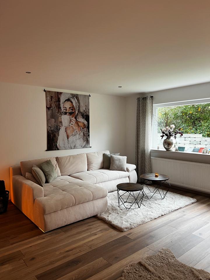 Thumbnail-Moderne 3,5-Zimmer-Erdgeschosswohnung (93 m²) mit Garten & 2 Stel