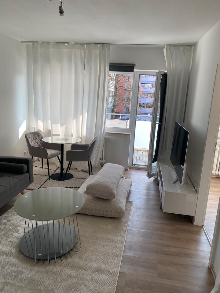 Thumbnail-Möbliertes 1-Zimmer-Apartment mit Balkon in Wiesbaden-Nordenstadt