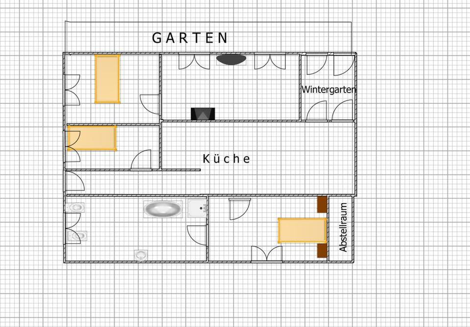 Thumbnail-Wohnung in Bad Honnef-Wülscheid 95 qm 5 Zimmer KDB