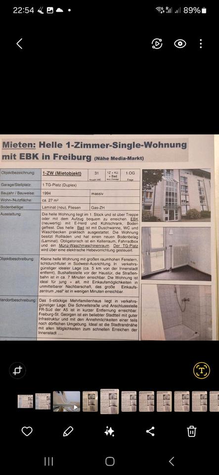 Thumbnail-1 Zimmer Wohnung zu