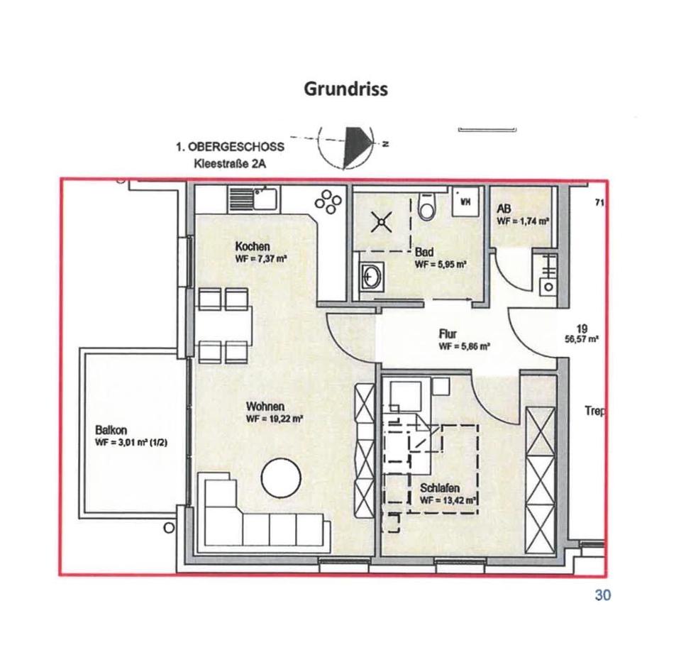 Thumbnail-Wohnung zu vermieten