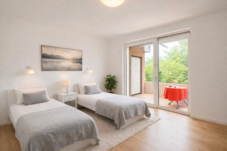 Thumbnail-3-Zimmer Wohnung 1.OG | Erstbezug | Zentrale EBK Balkon Wanne