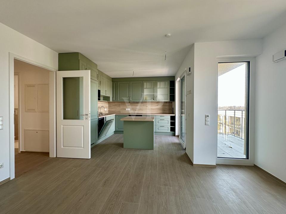 Thumbnail-2-Raum-Dachgeschosswohnung zum Erstbezug mit Blick in den Hafen