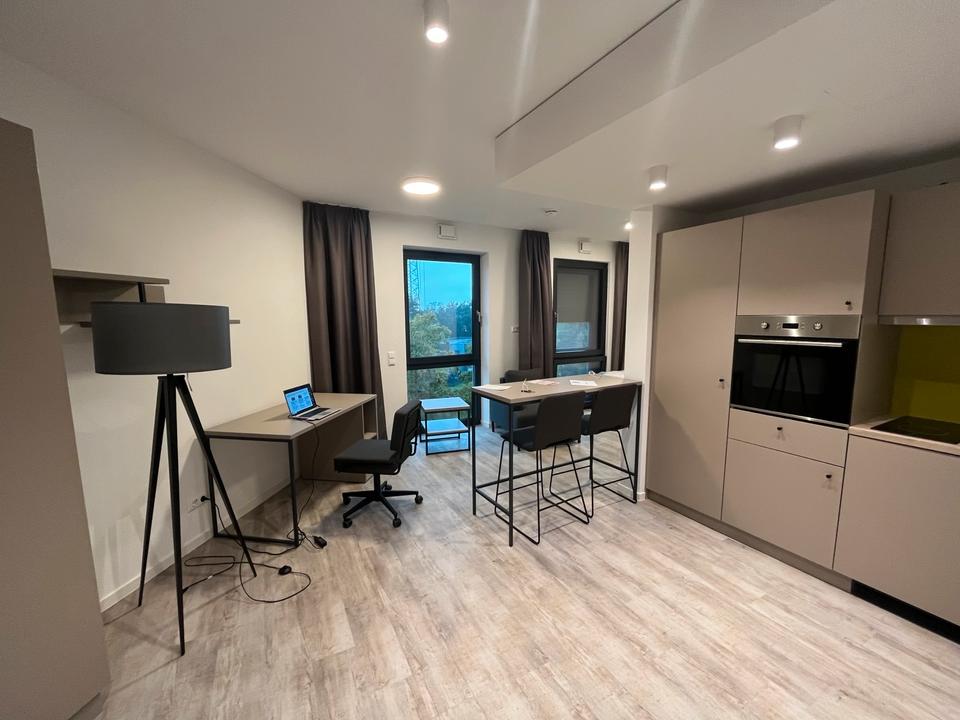 Thumbnail-Möbliertes Apartment 1 Zimmer ab 01.06. Düsseldorf Bilk