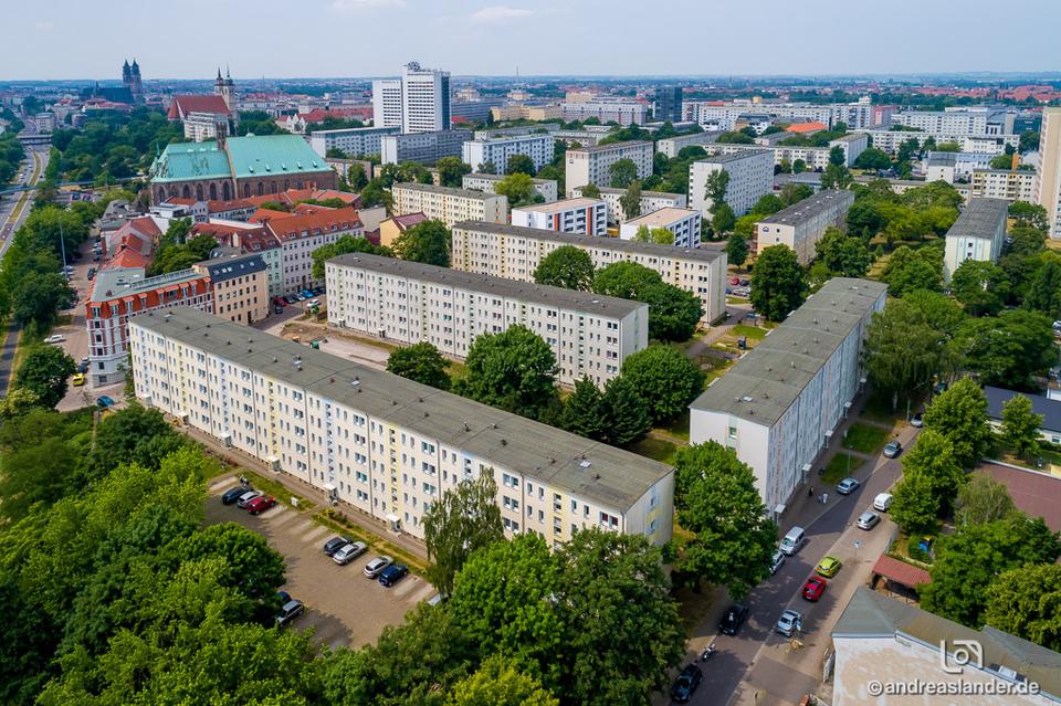 Thumbnail-3-Raum-Wohnung mit Balkon im Stadtzentrum