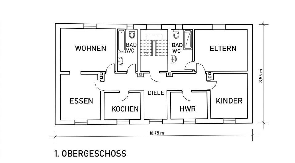 Thumbnail-Dreiparteienhaus, Teilsaniert - 8,5% Mietrendite