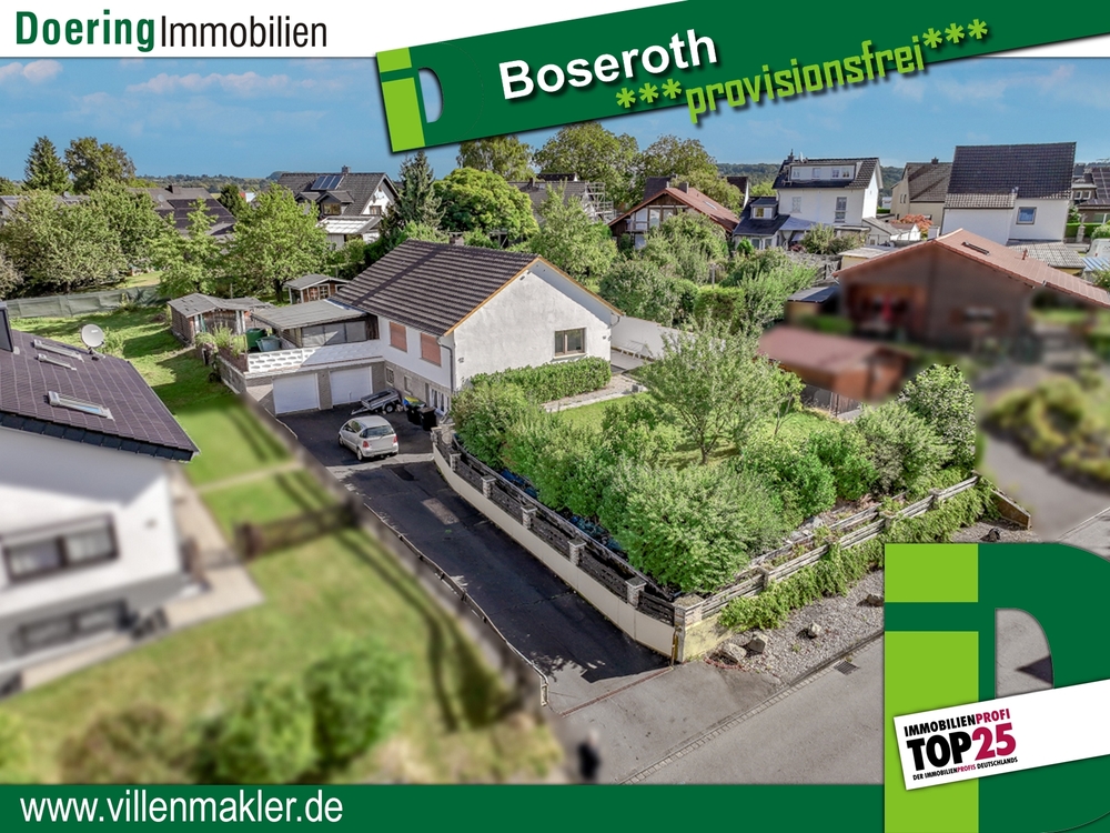 Thumbnail-OberpleisBoseroth: Freistehendes EFH mit großem Grundstück, Doppelgarage und herrlichem Ölbergblick