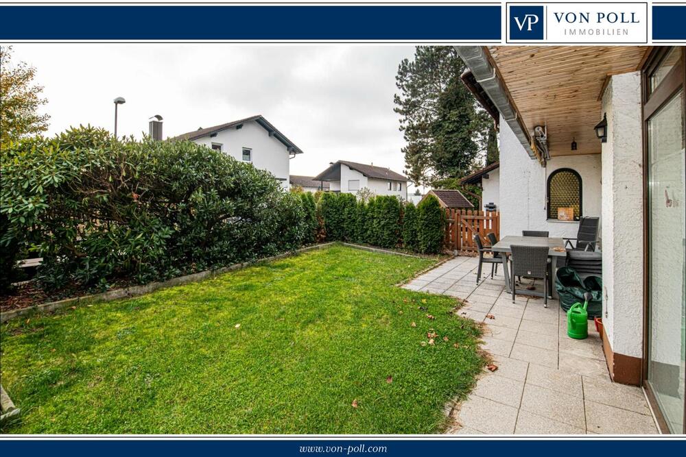 Thumbnail-Gemütliche Erdgeschosswohnung mit moderner Küche und Gartenanteil