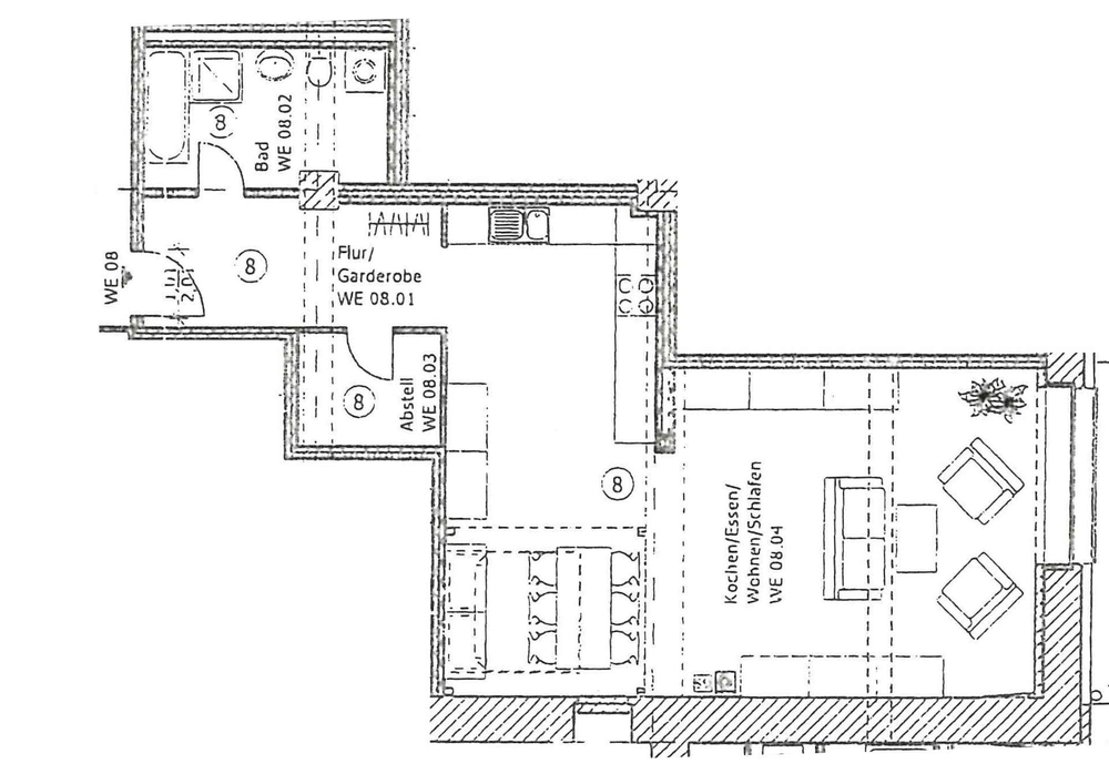 Thumbnail-Loftwohnung mit tollem Flow