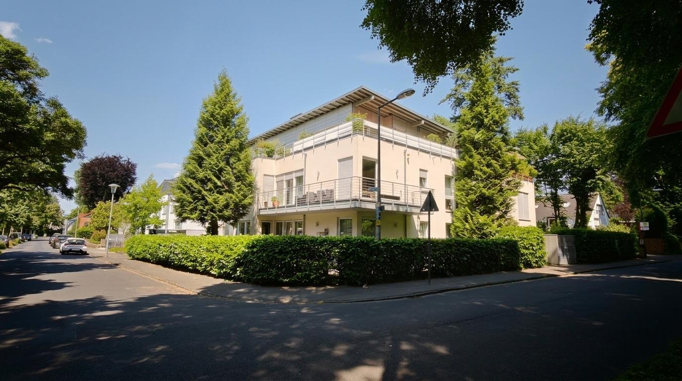 Thumbnail-Köln-Junkersdorf, schiclke 3-Zimmer Wohnung mit Kamin, großer Terrasse und TG-Stellplatz